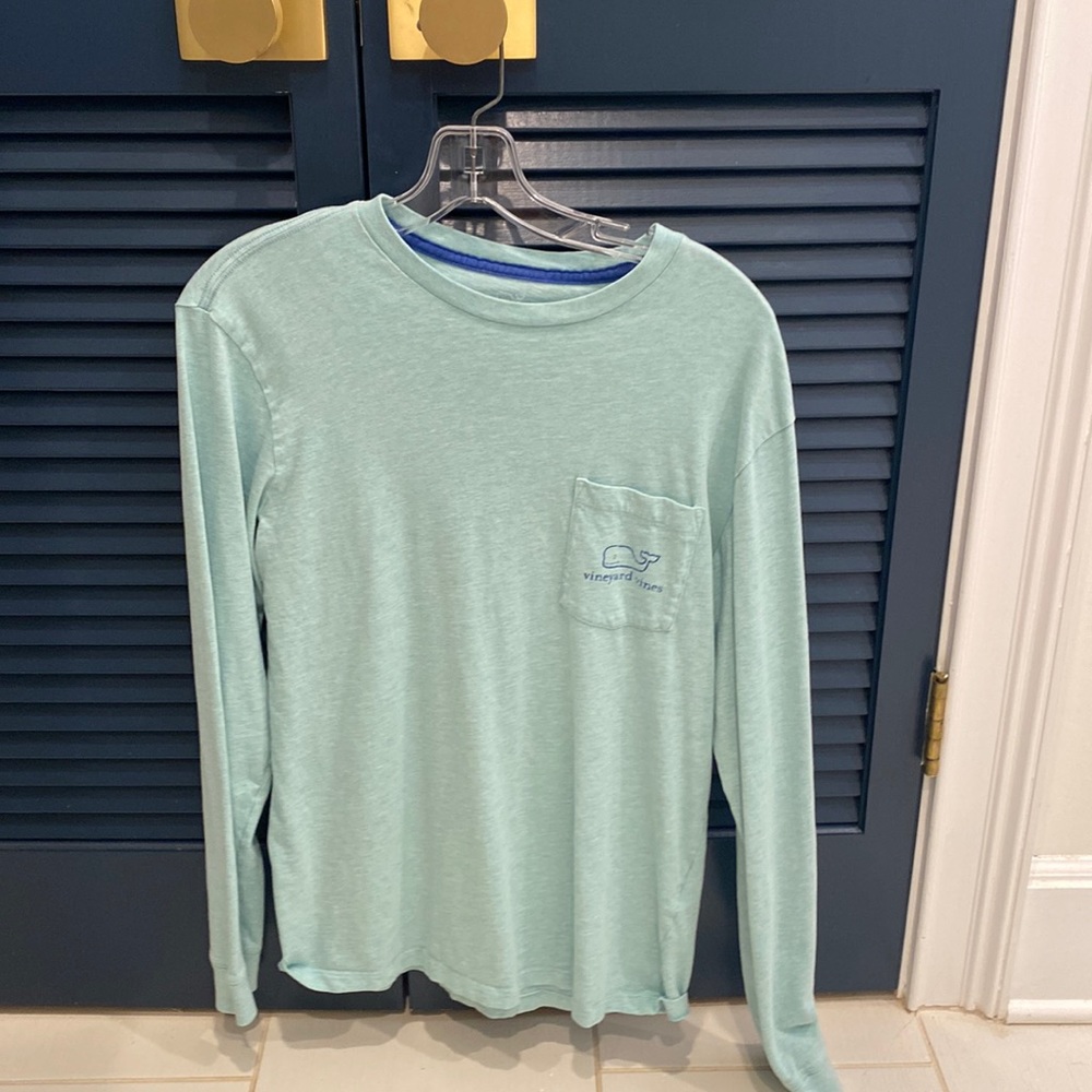 Long-Sleeve Vineyard Vines T-Shirt Mens Small